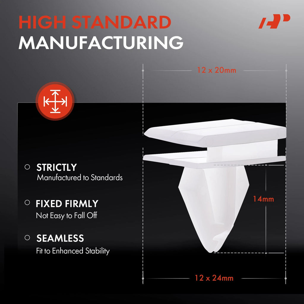 20Pcs Rocker Panel Moulding Clips for Chevy