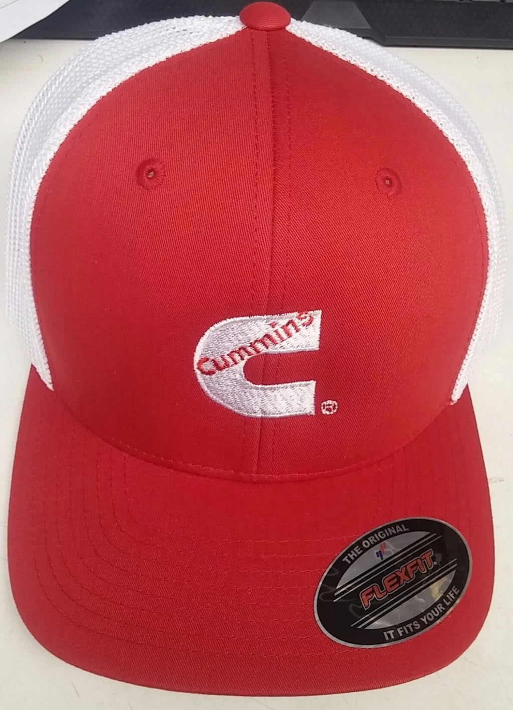 Cummins Truckers Mesh Summer Hat Cap Fitted Flex Fit