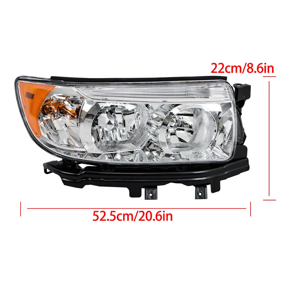 Headlight for Subaru Forester (2006-2008) Clear Halogen Right Side