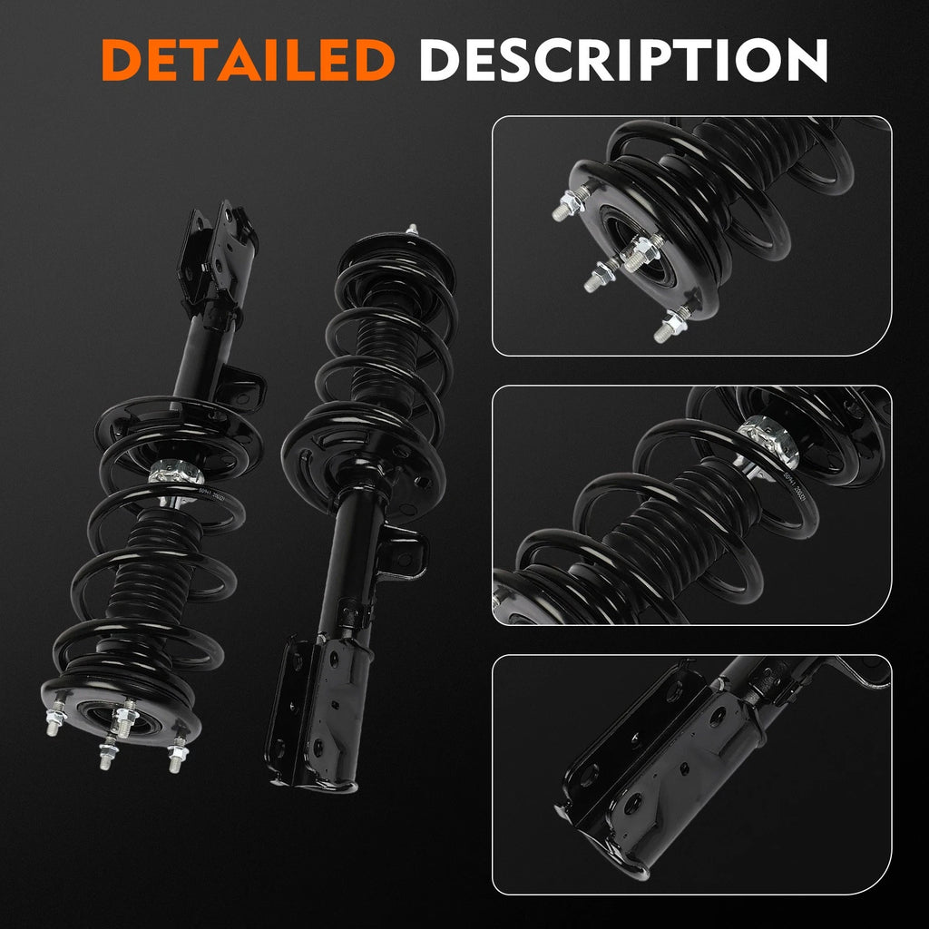 Front Struts Coil Springs Sway Bar Links for Ford Explorer (2013-2018)