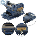 5" Cross Slide Vise for Drill Press Heavy Duty Metal Milling X-Y Clamp