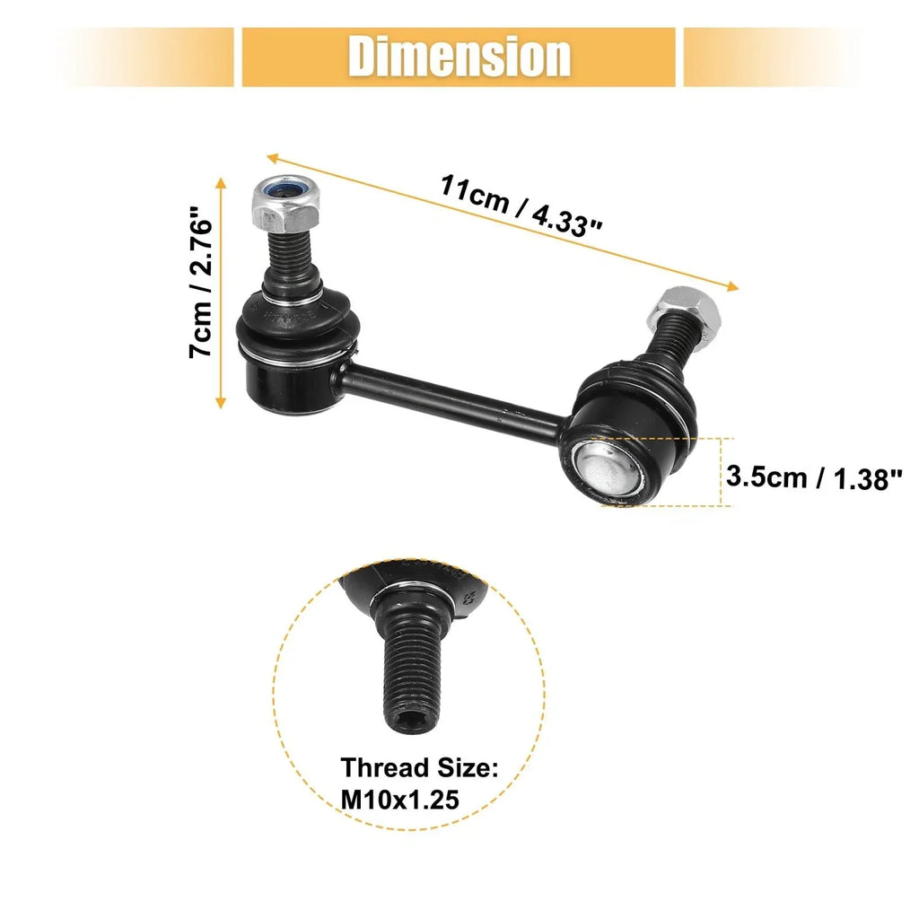 2 x Rear Sway Bar Links for Honda Civic (2001-2005)