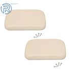 2X White Seat Back Cushion Assembly for Club Car DS (1979–2000.5)