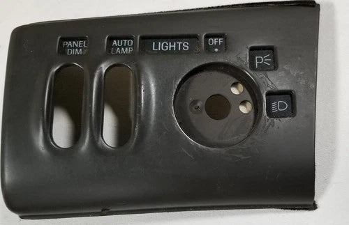 Headlight Switch Panel for Lincoln Mark VIII (1993–1996) Dark Tan Grade C