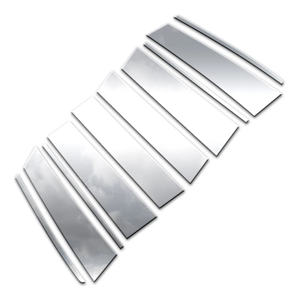 10pc. Luxury FX Polished Pillar Post Trim for 2021-2023 Chevy Tahoe