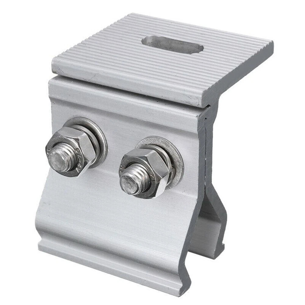 1pc Stainless Steel Anodizing Fixing Clamp for Roof Solar Panel and Boat
