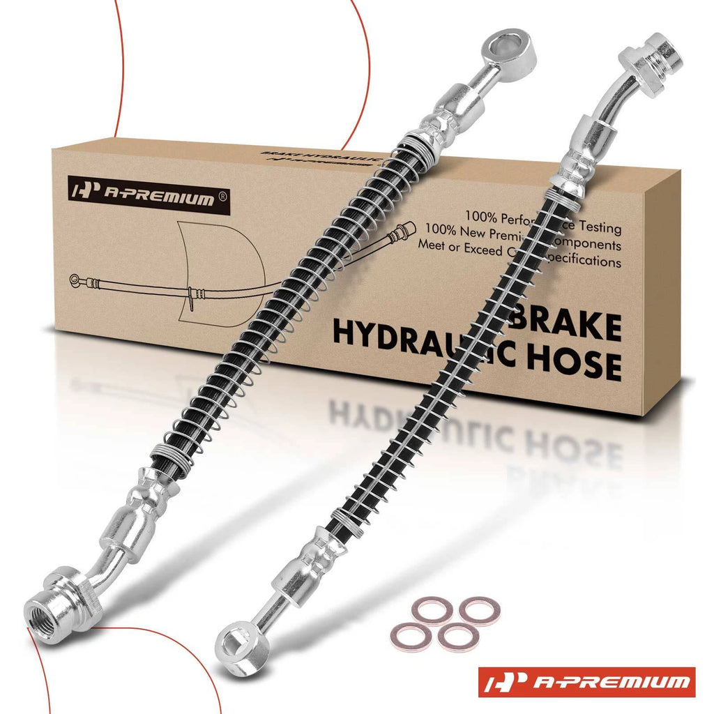 2X Rear Outer Brake Hydraulic Hose for Kia Sorento (2007–2009)