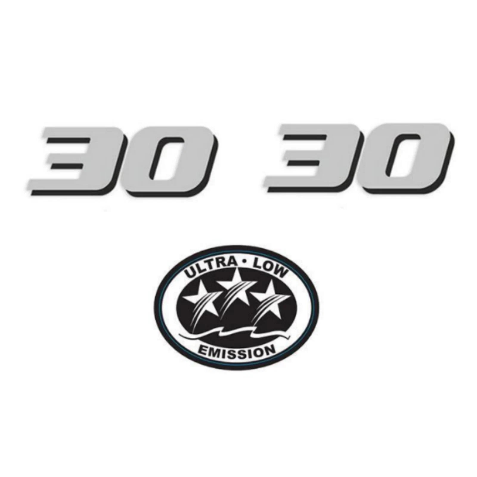 30 HP Horsepower Label Decal for Yamaha Outboard Engine Cover