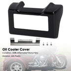Oil Cooler Cover for Harley Touring, Road King, Street Glide (2011–2016) Black