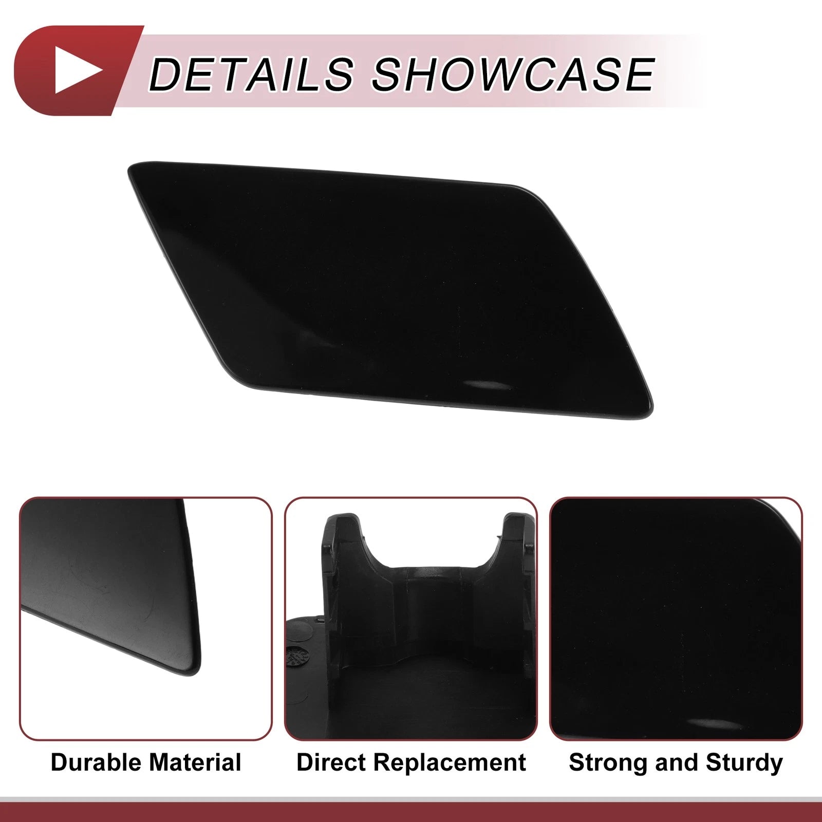 Headlight Washer Nozzle Cover Cap No. 80A807754 for Audi Q5 (2017–2021)