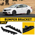 Set of 2 Front Bumper Brackets for Nissan Sentra (2016–2019) Left & Right
