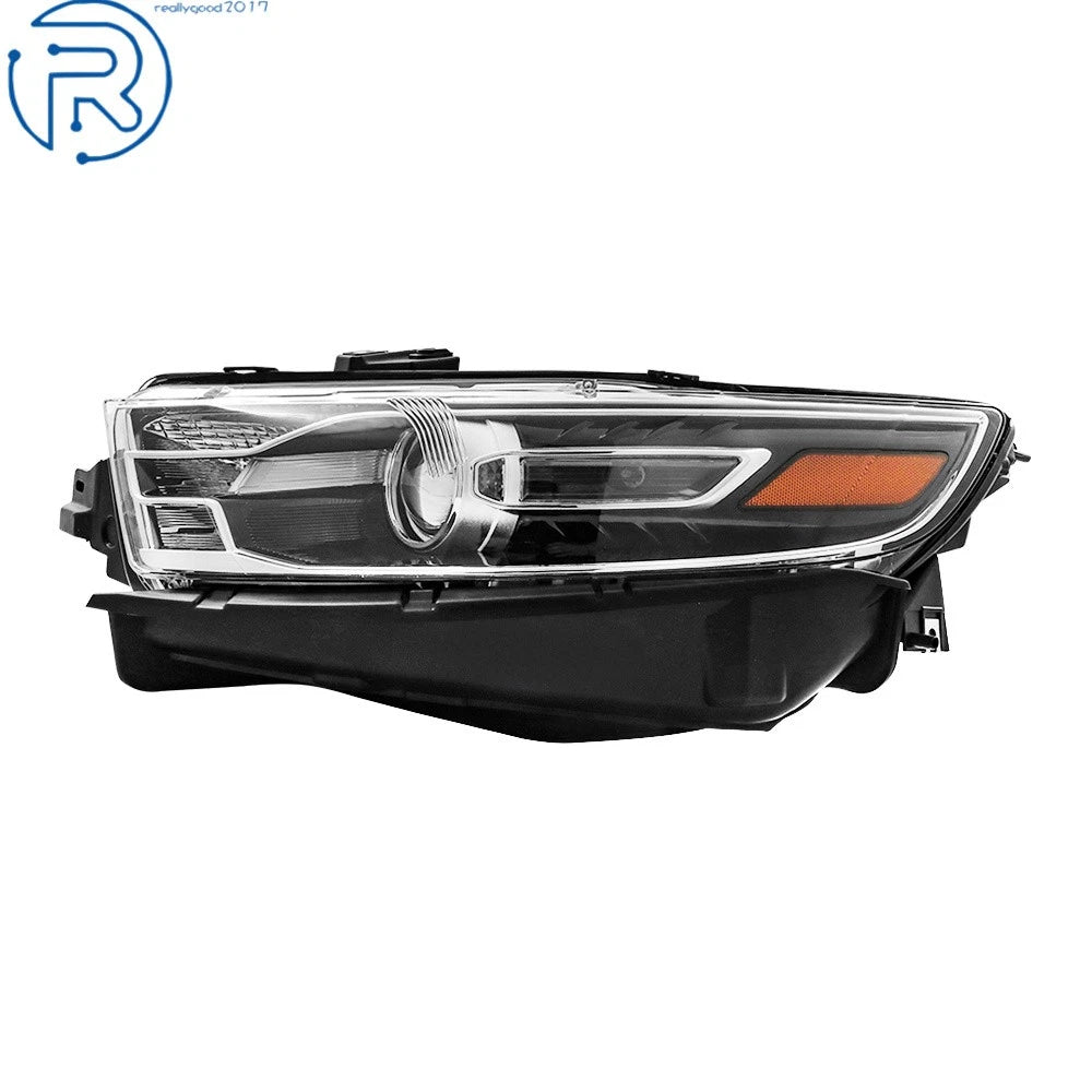 Black Halogen Projector Headlight Assembly for Ford Taurus (2016-2019)