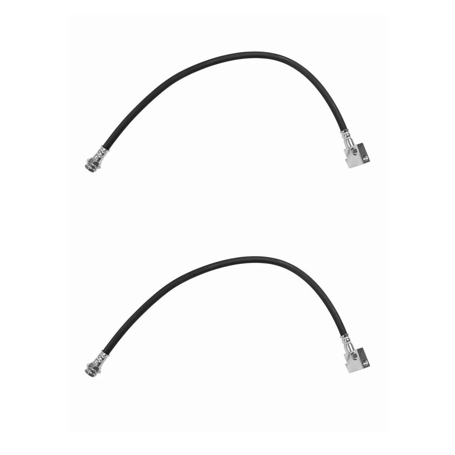 Set of 2 Rear Center Brake Hydraulic Hoses for Dodge Ram 2500 (1998–1999)