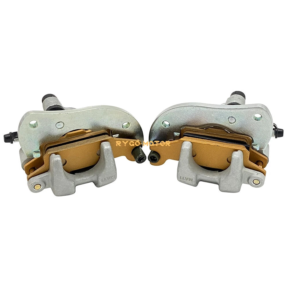 Front Brake Calipers w/Pads for Yamaha Raptor 250 YFM250R (2008–2013)