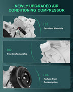 AC A/C Compressor for Infiniti G37 M37 (2008–2013) 3.7L