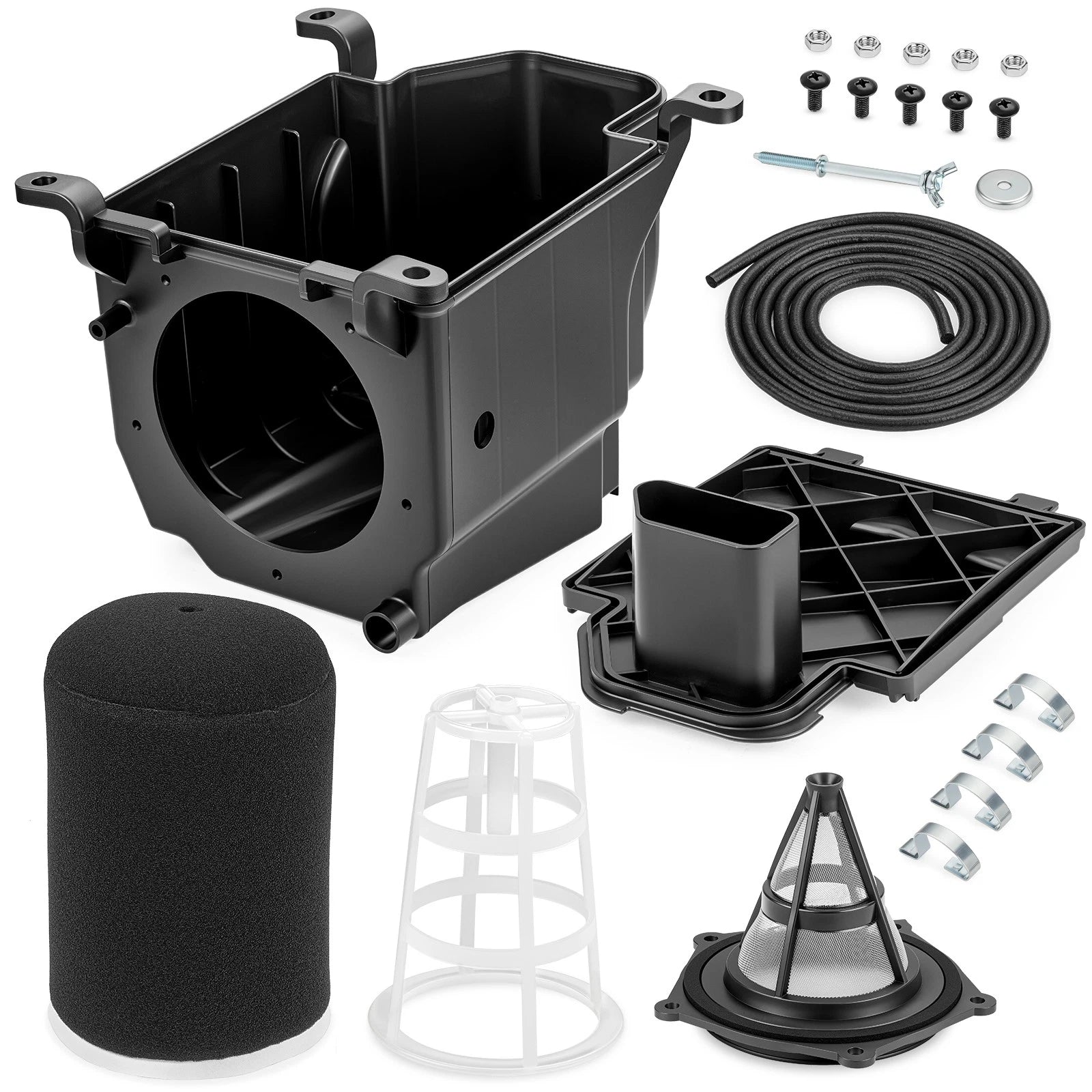 Air Filter Kit & Air Box Case w/ Cover Cap Seal for Yamaha YFZ450 (2004–2013)
