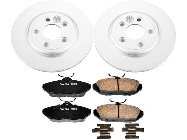 Rear Brake Pad and Rotor Kit for Jaguar S Type (2000–2002) MX332MV