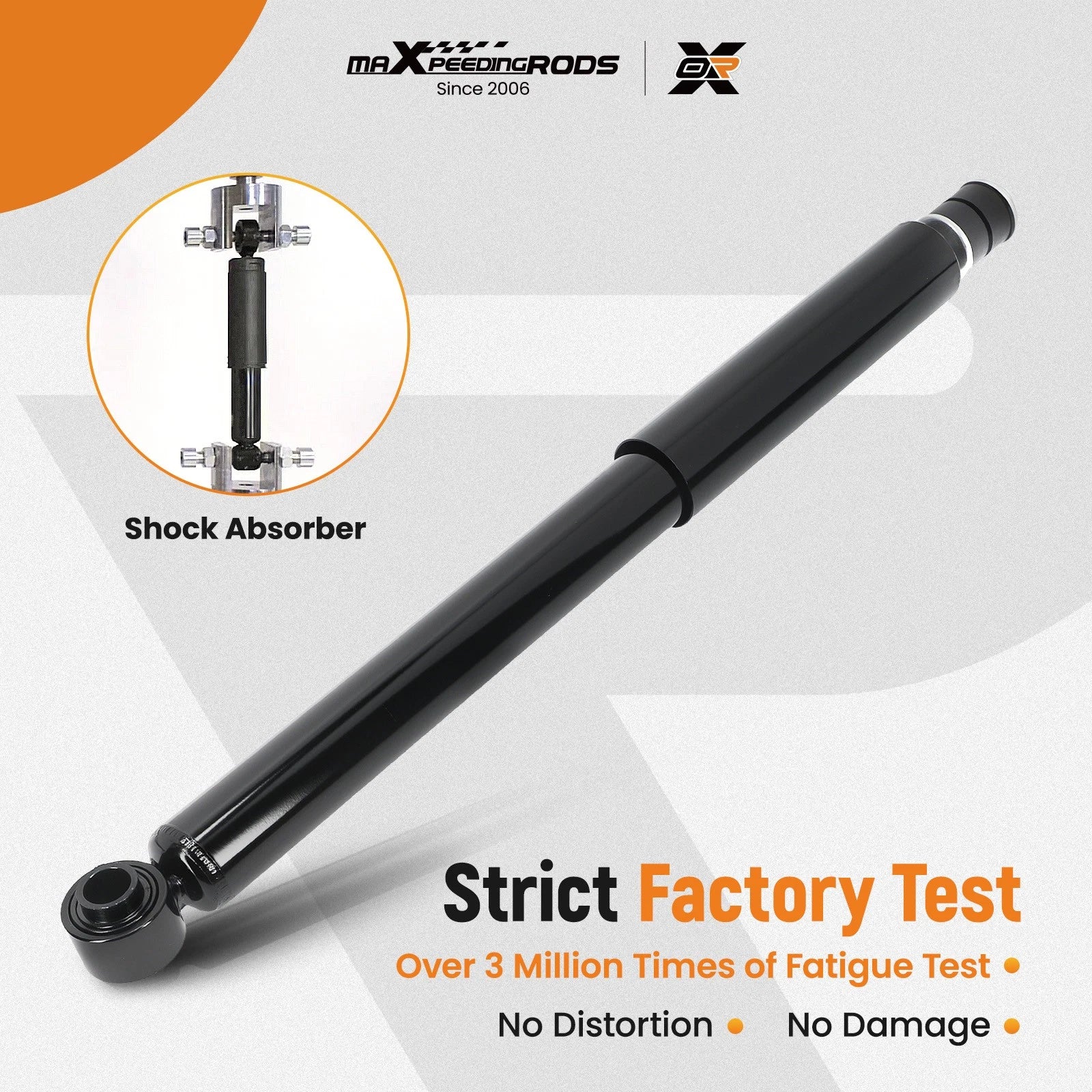2X Rear Strut Shock Absorbers for Toyota Sequoia (2001–2007)