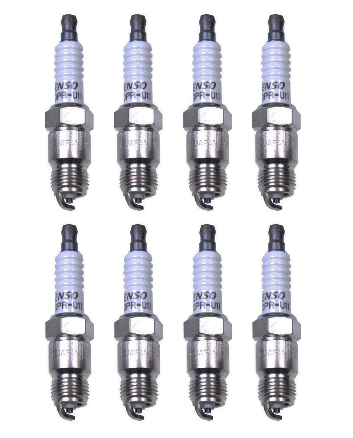 Set of 8 Denso U-Groove Spark Plugs 0.044 for Chevrolet Ford GMC Mercury V8