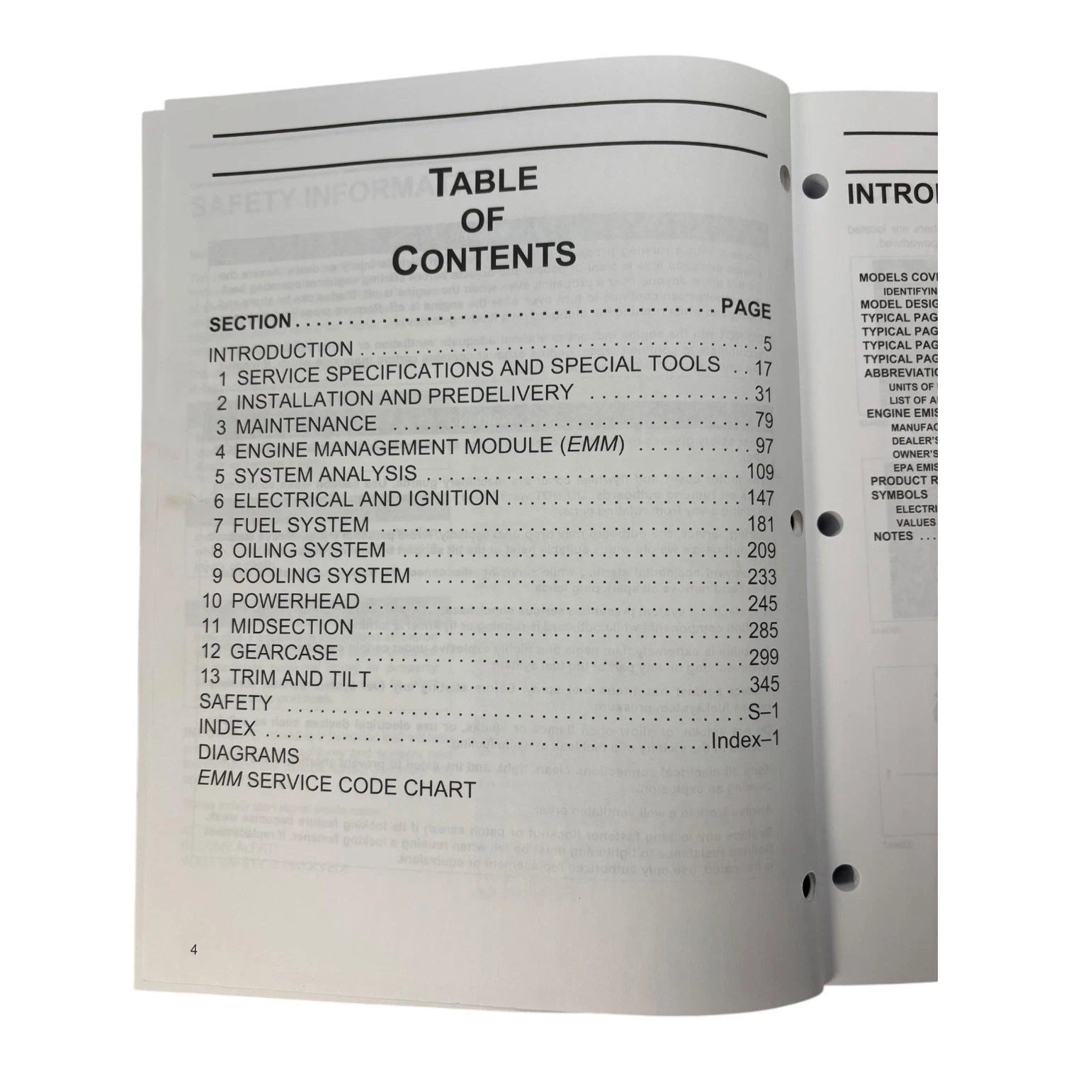 Service Manual for Evinrude Johnson SD DI 115/135/175/250 HP (2006)