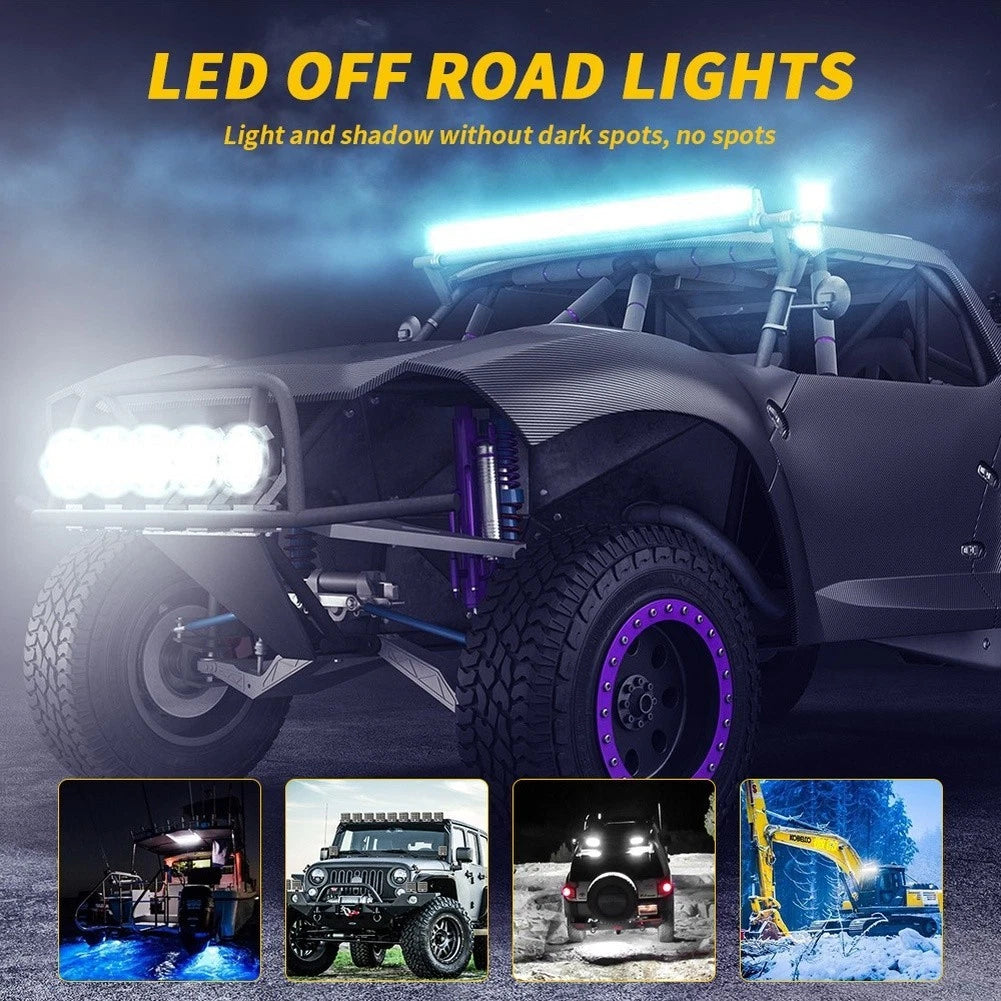 LED Fog Lamp for Off-road Vehicles (16 LED Array, Aluminum Housing)