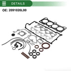 Cylinder Head Gasket Kit No. 2091026L00 for Hyundai G4EE (1 Set)