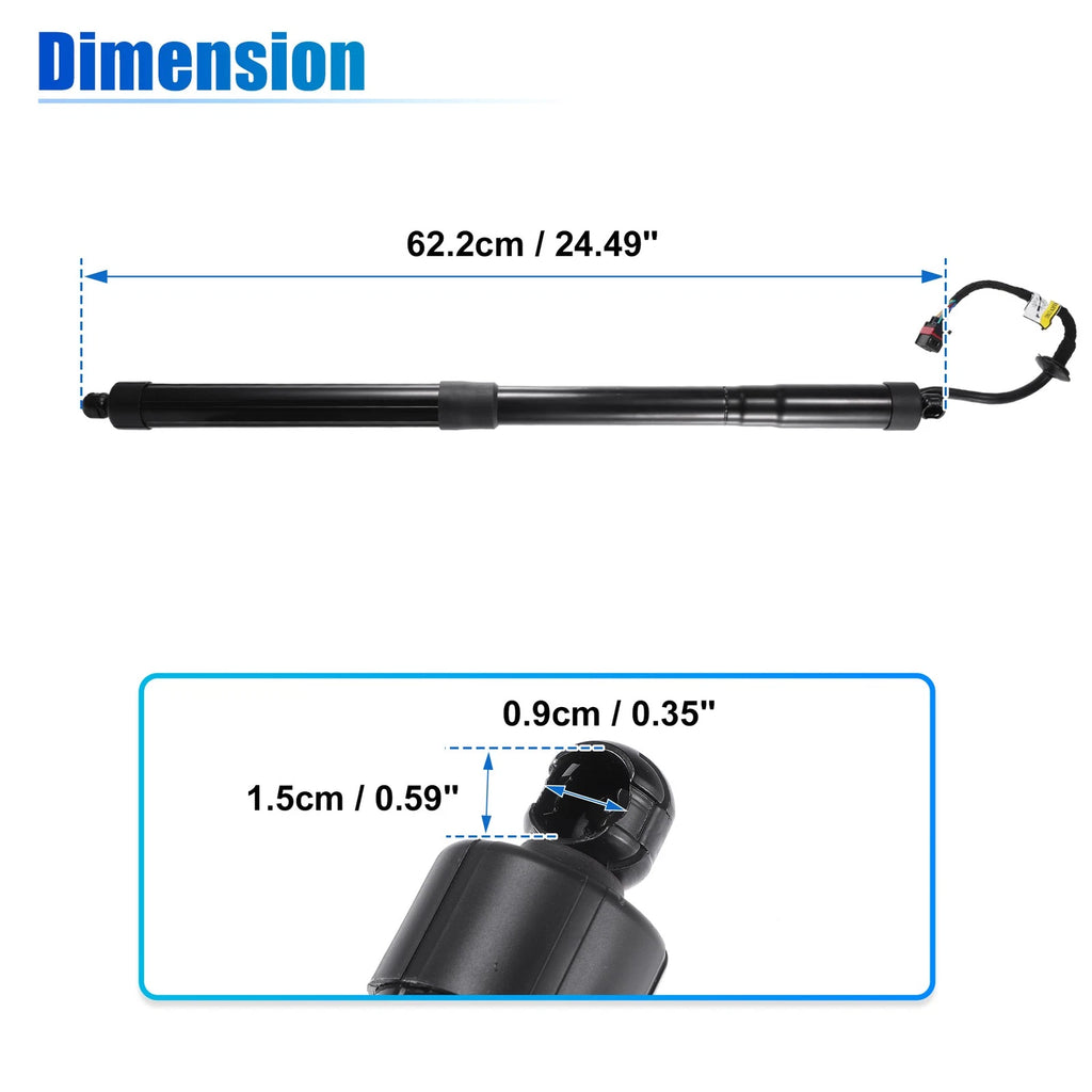 1 Pair Rear Tailgate Lift Support No. 81771B8100 for Hyundai Santa Fe (2013–2018)