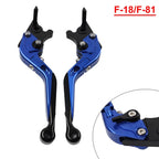 Folding Extendable Brake Clutch Levers for Honda Forza 250 300 (2010–2020) Blue