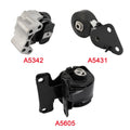 3Pcs Engine Motor & Transmission Mount & Torque Strut Mount for Ford Edge (2007–2010)