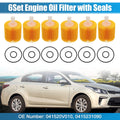 Set of 6 Engine Oil Filters 04152-YZZA1 04152-31090 04152-YZZG1 for Toyota Avalon 
