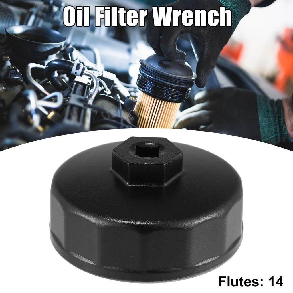 74mm 14 Flutes Oil Filter Wrench Socket for Mercedes Benz 
