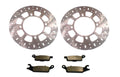 Front Brake Rotors & Pads for Yamaha (1HP-F582T-00-00)