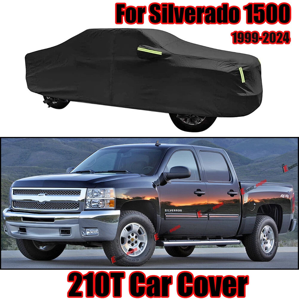 Outdoor Waterproof Car Cover for Chevy Silverado 1500 2500 (2014–2023)