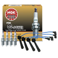 Set of 4 NGK G-Power Platinum Spark Plugs for Kia Rio