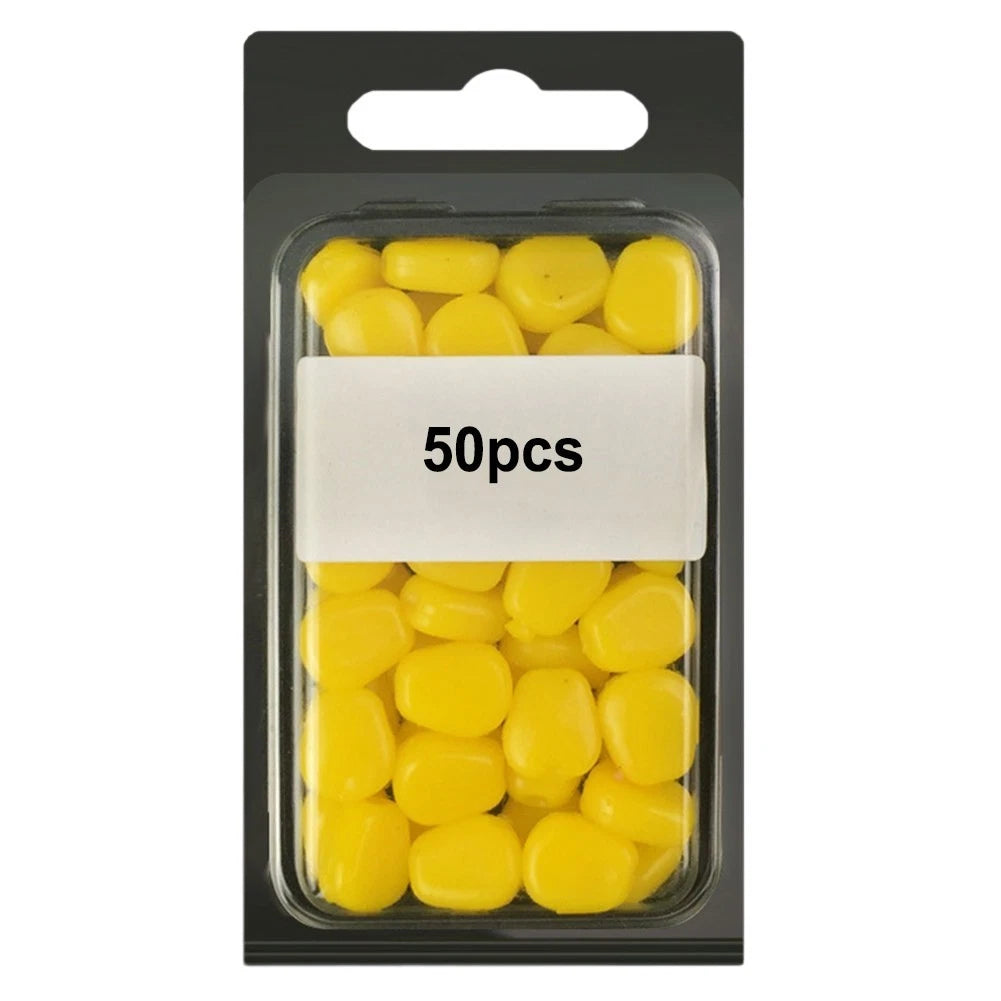 Set of 50 Soft Corn Lures for Fishing