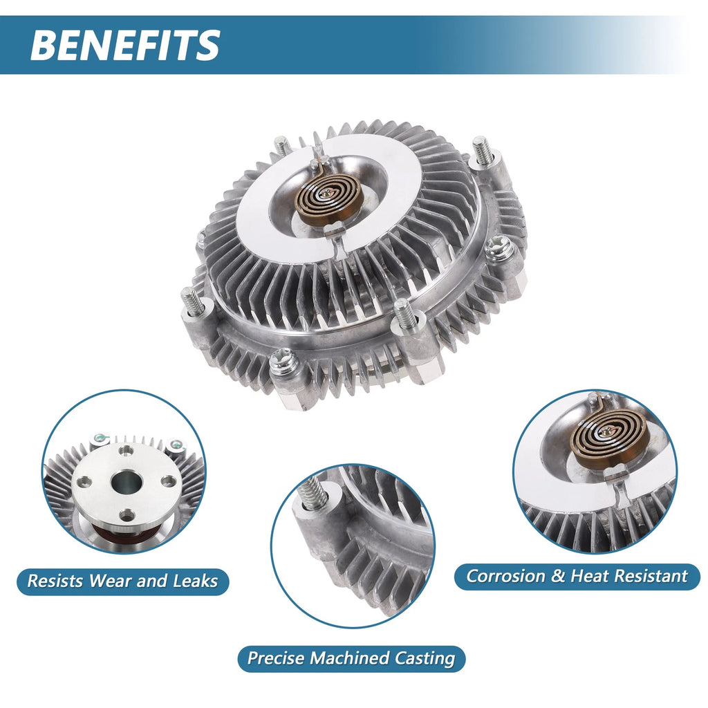 Engine Cooling Fan Clutch for Dodge Ram 50 L4 2.0L (1983–1989) No. 19189657