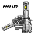2X 9005 LED Headlight Bulbs for NOVSIGHT (300% Bright, 100W, 6500K)