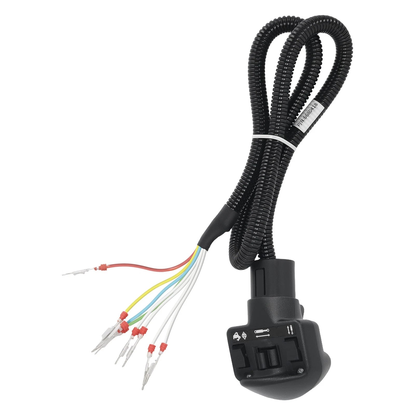 Right Auxiliary Four Switch Handle for Bobcat T110 T450 T550 T590 (1998–2006)