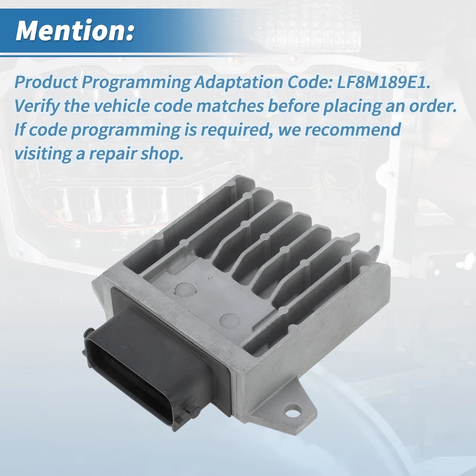 TCU TCM Transmission Control Module for Mazda 3  (2004–2009) LF8M-18-9E1A/LF8M189E1C