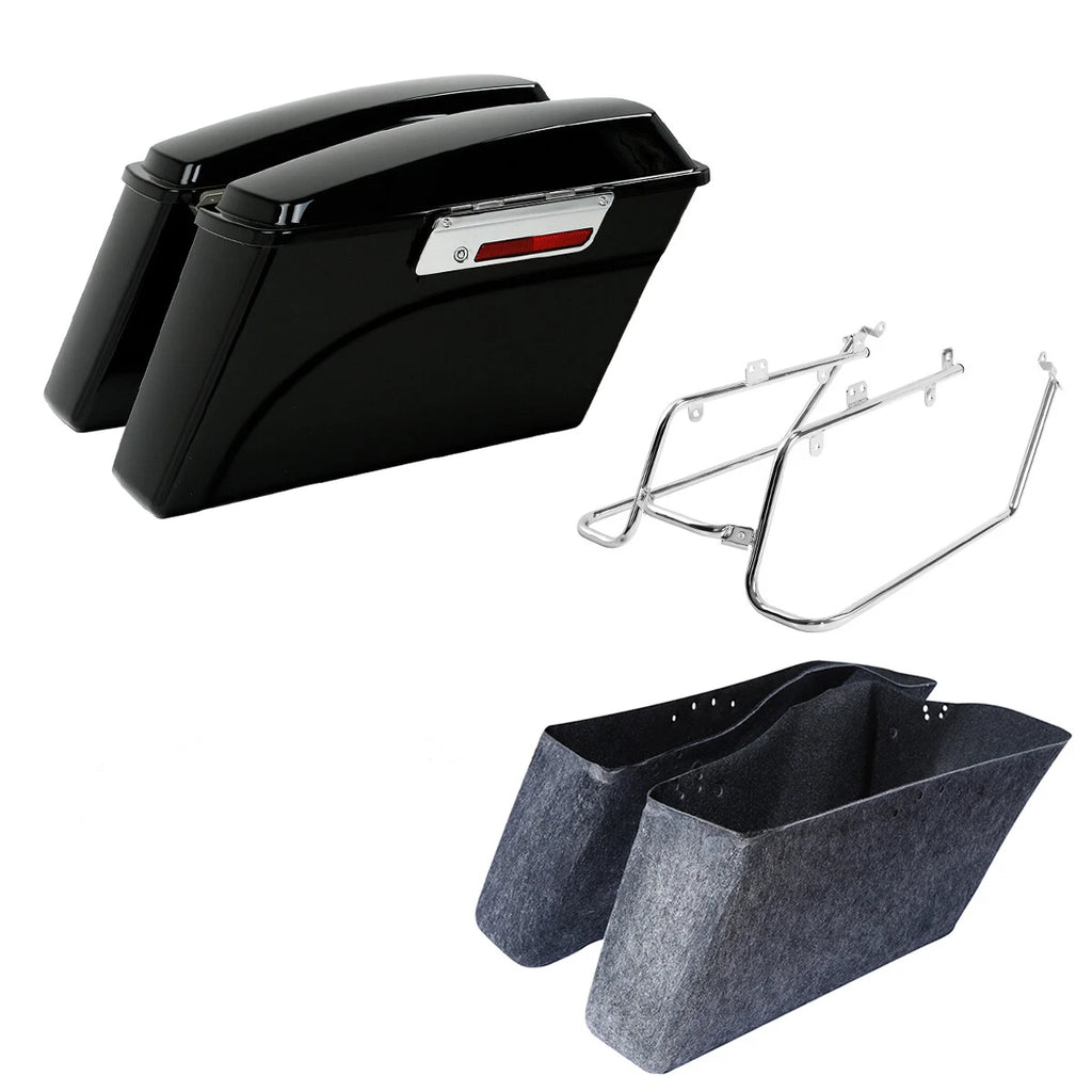 Hard Saddlebags Conversion Bracket for Harley Dyna Fat Bob (2008–2017)