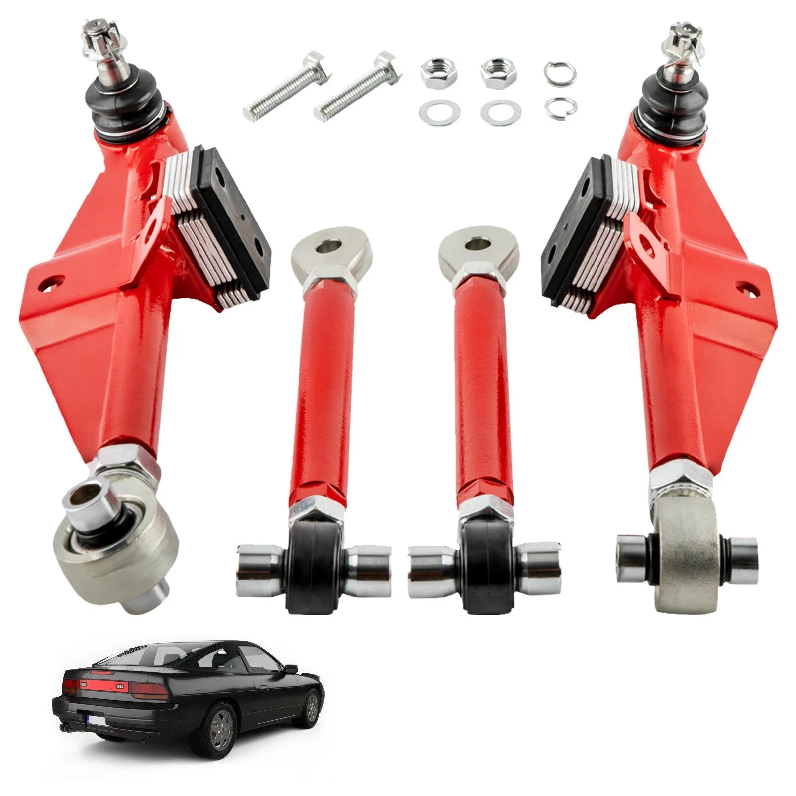 Front Lower Control Arms & Tension Rods for Nissan 240SX S14 (1989–1994)