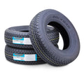 Set of 3 ROCKMAN ST215/75R14 8-Ply Trailer Tires 11171