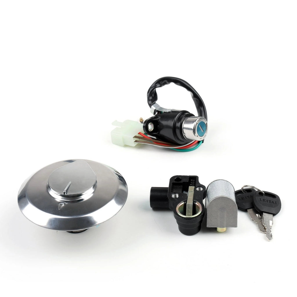 Ignition Switch Lock & Fuel Gas Cap Key Set for Honda CBT125 (2010–2015)