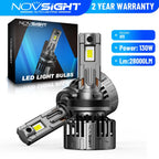 2X H11 H8 H9 LED Headlight Bulbs Kit 28000LM for High/Low Beam