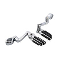 1 1/4" Engine Guards Highway Footpegs for Harley Touring
