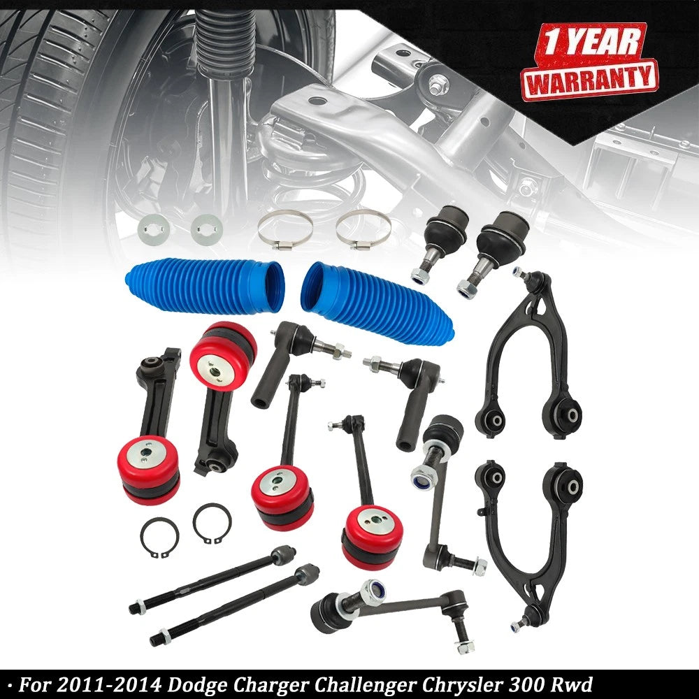 16pcs Suspension Kit for Dodge Charger Challenger Chrysler 300 (2011–2014)