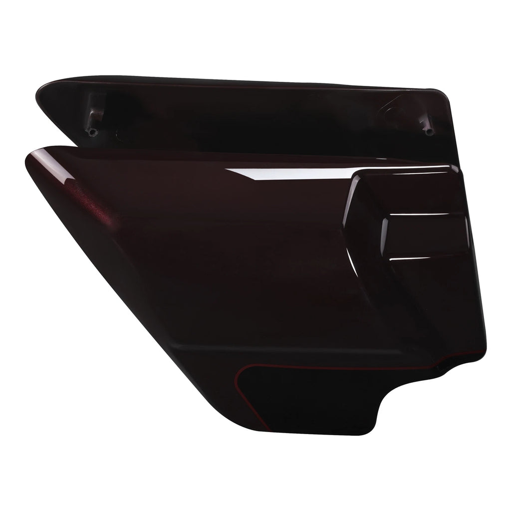 Battery Side Covers for Harley Touring (2009–2023) Midnight Crimson/Vivid Black