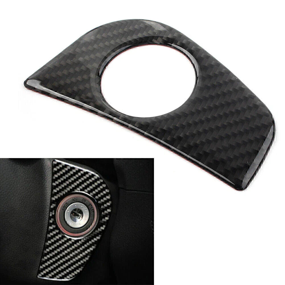 Carbon Fiber Ignition Switch Start Button Trim for Subaru Forester (2013-2018)