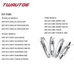Exterior Chrome Door Handles for Chevy GMC (4 PCS) (Front/Rear) (2016-2024)