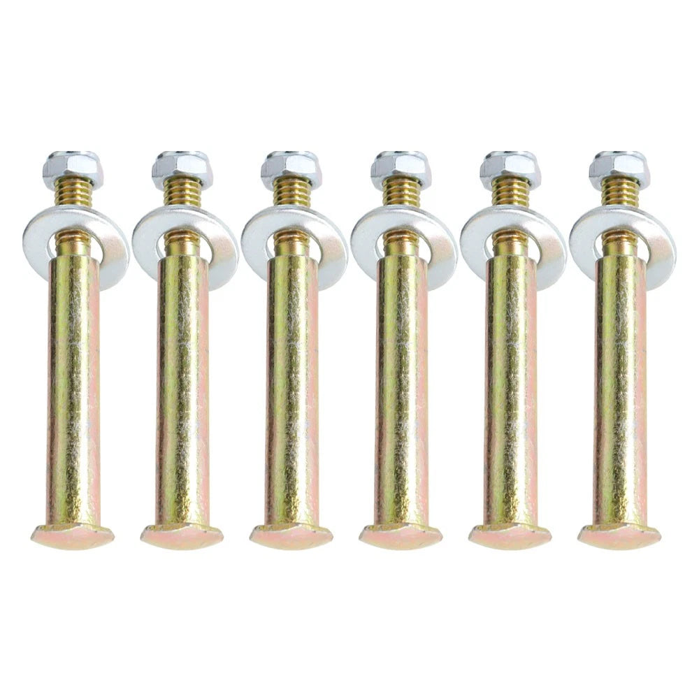 Set of 6 Deck Wheels & Hardware Kit for Husqvarna